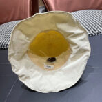 WIDE BRIM HAT MODEL 651948 IN BEIGE MESH FABRIC - 图片 9