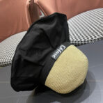 WIDE BRIM HAT MODEL 651949 IN BLACK MESH FABRIC - 图片 8