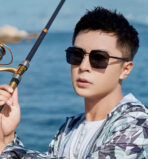 LOW NOSEBRIDGE FIT RECTANGULAR SUNGLASSES G0203 IN METAL - 图片 8