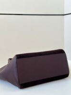 ORIGAMI MEDIUM 27 IN WINE RED LAMBSKIN AND SUEDE - 图片 5