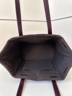 ORIGAMI MEDIUM 27 IN WINE RED LAMBSKIN AND SUEDE - 图片 3