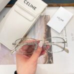 TRIOMPHE RHINESTONE SUNGLASS CL40285U IN METAL WITH CRYSTALS - 图片 18