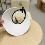 VISOR HAT MODEL 652202 IN ORANGE AND WHITE FABRIC - 图片 8