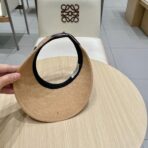 VISOR HAT MODEL 652214 IN NATURAL WOVEN STRAW - 图片 7