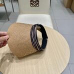 VISOR HAT MODEL 652214 IN NATURAL WOVEN STRAW - 图片 3