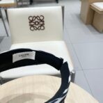 VISOR HAT MODEL 652215 IN BLACK WOVEN STRAW - 图片 6