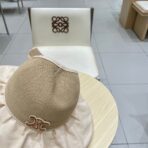 WIDE BRIM HALF HEAD HAT MODEL 650678 IN DARK BEIGE MESH FABRIC - 图片 6