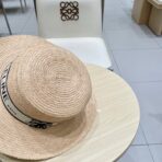 WIDE BRIM HAT MODEL 652231 IN NATURAL WOVEN STRAW - 图片 5