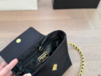 GOLD HARDWARE MINI BAG 18 IN BLACK RE-NYLON - 图片 5