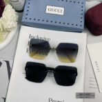 CRYSTAL STUDDED SQUARE FRAME SUNGLASSES 21009 IN ACETATE - 图片 6