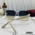 CRYSTAL STUDDED SQUARE FRAME SUNGLASSES 21009 IN ACETATE - 图片 7