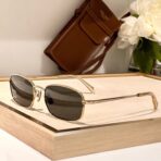 TRIOMPHE RHINESTONE SUNGLASS CL40285U IN METAL WITH CRYSTALS - 图片 8