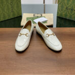 GG JORDAAN LOAFER GLOSSY WHITE LAMBSKIN - 图片 2