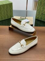 GG JORDAAN LOAFER GLOSSY WHITE LAMBSKIN - 图片 5