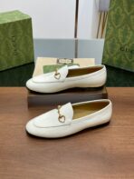 GG JORDAAN LOAFER GLOSSY WHITE LAMBSKIN - 图片 6