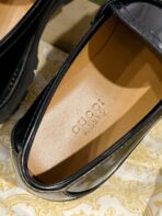 GG LOAFER WITH HORSEBIT GLOSSY BLACK CALFSKIN - 图片 8