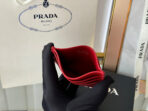 PRA 10 CARD HOLDER IN CHERRY RED CALFSKIN - 图片 9