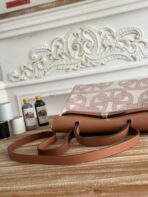 HERBAG ZIP 31 LAQUERED BAG IN OFF-WHITE MIX RED H PLUME CANVAS - 图片 3