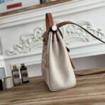 HERBAG ZIP 31 LAQUERED BAG IN OFF-WHITE MIX YELLOW H PLUME CANVAS - 图片 8