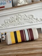HERBAG ZIP 31 LAQUERED BAG IN BROWN MIX YELLOW H PLUME CANVAS - 图片 6