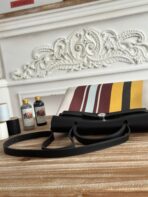 HERBAG ZIP 31 LAQUERED BAG IN BROWN MIX YELLOW H PLUME CANVAS - 图片 9