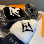 COLD REYKJAVIK SCARF 190 CM IN BLACK CASHMERE 394492 - 图片 2