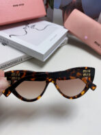 GLIMPSE CAT EYE SUNGLASSES 555885 IN HAVANA ACETATE - 图片 5