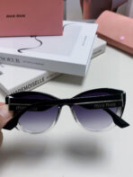 GLIMPSE SUNGLASSES 576813 IN BLACK AND CLEAR ACETATE - 图片 8