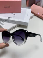GLIMPSE SUNGLASSES 576813 IN BLACK AND CLEAR ACETATE - 图片 5