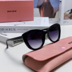 GLIMPSE SUNGLASSES 576816 IN BLACK ACETATE - 图片 8