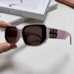 GLIMPSE SUNGLASSES 576817 IN PINK ACETATE - 图片 4