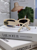 GLIMPSE SUNGLASSES 576819 IN WHITE ACETATE - 图片 3