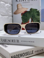 GLIMPSE SUNGLASSES 576819 IN WHITE ACETATE - 图片 8
