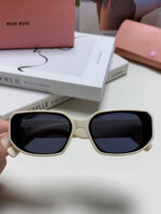 GLIMPSE SUNGLASSES 576819 IN WHITE ACETATE - 图片 4