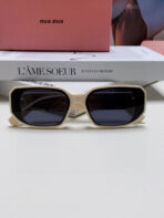 GLIMPSE SUNGLASSES 576819 IN WHITE ACETATE - 图片 6