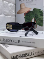 GLIMPSE SUNGLASSES 576821 IN BLACK ACETATE - 图片 4