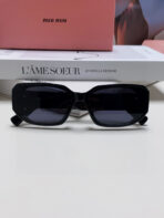 GLIMPSE SUNGLASSES 576821 IN BLACK ACETATE - 图片 5