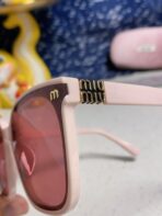 GLIMPSE SQUARE SUNGLASSES 554611 IN LIGHT PINK ACETATE - 图片 10