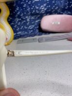 GLIMPSE SQUARE SUNGLASSES 554612 IN IVORY ACETATE - 图片 2