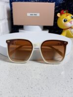 GLIMPSE SQUARE SUNGLASSES 554612 IN IVORY ACETATE - 图片 3