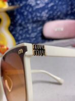 GLIMPSE SQUARE SUNGLASSES 554612 IN IVORY ACETATE - 图片 10
