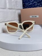 GLIMPSE SQUARE SUNGLASSES 554612 IN IVORY ACETATE - 图片 9