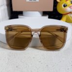 GLIMPSE SQUARE SUNGLASSES 554613 IN BROWN CLEAR ACETATE - 图片 8