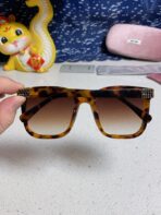 GLIMPSE SQUARE SUNGLASSES 554614 IN HAVANA ACETATE - 图片 3