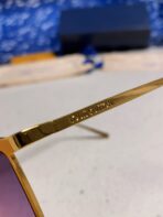 GOLDEN MASK SUNGLASSES 582731 IN GOLD METAL PURPLE SMOKE LENSES - 图片 10
