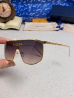 GOLDEN MASK SUNGLASSES 582732 IN GOLD METAL DARK GREY SMOKE LENSES - 图片 9