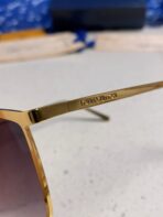 GOLDEN MASK SUNGLASSES 582734 IN GOLD METAL GREY SMOKE LENSES - 图片 10