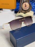 GOLDEN MASK SUNGLASSES 582734 IN GOLD METAL GREY SMOKE LENSES - 图片 7