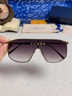 GOLDEN MASK SUNGLASSES 582734 IN GOLD METAL GREY SMOKE LENSES - 图片 8