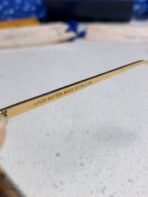 GOLDEN MASK SUNGLASSES 582734 IN GOLD METAL GREY SMOKE LENSES - 图片 2